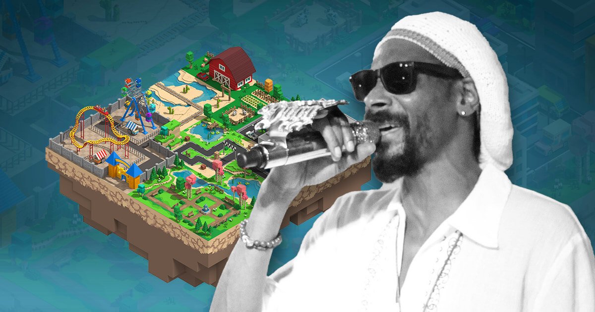 Snoop Dogg reconstruit son manoir réel dans le métaverse The Sandbox NFT
